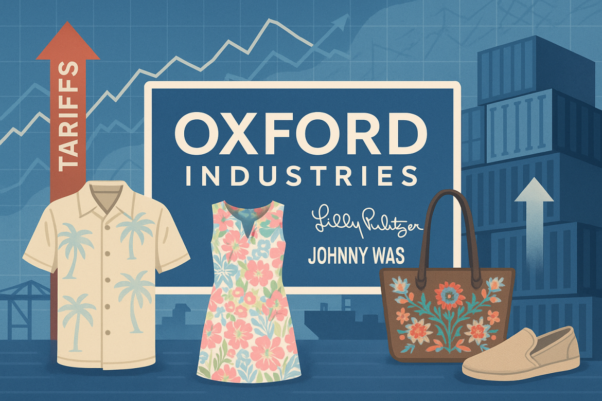 Shares of Oxford Industries (NASDAQ: OXM) jumped more than 26% on Thursday after the apparel retailer reported second-quarter results that exceeded analysts’ earnings expectations, despite facing headwinds from tariffs and declining sales in its core brands.Oxford’s shares surged 26.06% to an intraday high of $50.78. At the time of writing, the stock was trading at $49.39. The company, which owns Tommy Bahama, Lilly Pulitzer, and Johnny Was, reported adjusted earnings per share of $1.26, ahead of the $1.18 per share expected by analysts. Net income came in at $16.7 million, or $1.12 per share, compared with $40.6 million, or $2.57 per share, in the same period last year.Revenue fell 4% year-over-year to $403.1 million, missing Wall Street’s forecast of $406.1 million and down from $420 million a year earlier. Despite the revenue shortfall, Oxford’s proactive measures to mitigate tariffs and manage costs helped the company deliver stronger-than-anticipated profitability.Tariff pressures and mitigation strategiesOxford warned that tariffs could weigh heavily on its bottom line this year, projecting $80 million in additional tariff costs. However, the company emphasized that it is taking steps to soften the blow, expecting to offset roughly half of those costs through a combination of strategies.The retailer said it is diversifying supply chain sourcing, adjusting pricing, and pulling forward some inventory receipts to better navigate the shifting trade environment.CEO Tom Chubb credited these moves for the company’s ability to post solid earnings despite a challenging backdrop. “We quickly diversified our sourcing as well as pulled some inventory receipts forward and calibrated pricing with care to help partially offset the impact on product costs from the incremental tariffs and evolving trade environment that has emerged this year,” Chubb said in a statement.Oxford also reaffirmed its fiscal 2025 guidance, projecting sales in the range of $1.475 billion to $1.515 billion, broadly in line with the consensus estimate of $1.493 billion.Brand performance and outlookOxford’s performance in the quarter reflected uneven results across its portfolio. Its Emerging Brands segment posted strong growth, with sales rising 17% to $38.5 million. By contrast, its three largest brands reported declines: Tommy Bahama sales fell 6.6%, Lilly Pulitzer slipped 1.5%, and Johnny Was declined 9.7%.Looking ahead, Chubb said the company is encouraged by improving momentum early in the third quarter, noting that comparable store sales have been “modestly positive in the low single-digit range” to date.Despite Thursday’s sharp rally, Oxford shares remain down more than 37% to date, reflecting investor caution about the challenges posed by tariffs, shifting consumer demand, and competitive pressures in the retail sector. Still, the company’s ability to beat profit forecasts and outline clear strategies for mitigating trade-related costs offered reassurance to markets.By delivering stronger earnings, reaffirming guidance, and highlighting resilience in parts of its portfolio, Oxford signaled that it is prepared to navigate a difficult operating environment while seeking to protect shareholder value.The post <a href="https://invezz.com/news/2025/09/11/oxford-industries-shares-surge-after-profit-beat-and-tariff-mitigation-moves/">Oxford Industries shares surge after profit beat and tariff mitigation moves</a> appeared first on <a href="https://invezz.com/">Invezz</a>