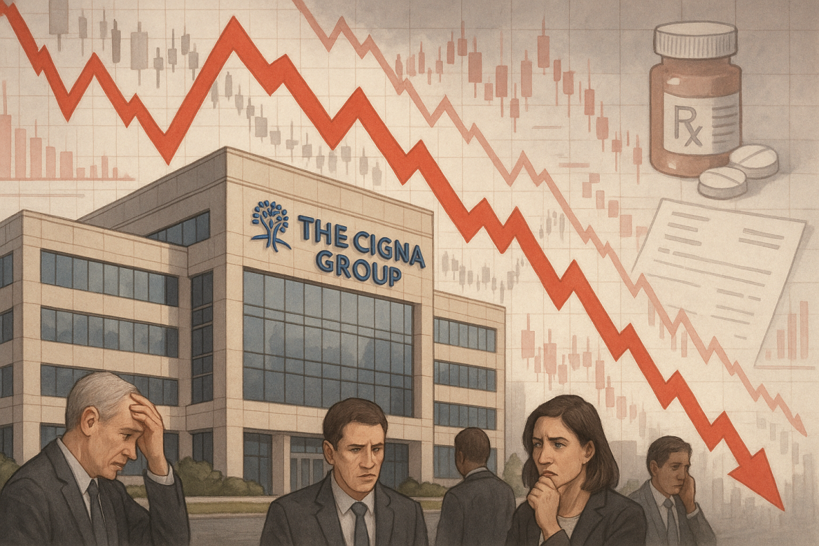 Shares of Cigna Group (CI) tumbled 17% on Thursday after the health insurer warned that profit margins in its pharmacy-benefit-services division are expected to decline over the next two years. The announcement overshadowed stronger-than-expected quarterly earnings and raised concerns that industry-wide pressures are now weighing on one of the sector’s most resilient players.Earnings beat overshadowed by margin outlookCigna’s stock plunged as much as 17% during Thursday’s session, erasing earlier premarket gains that followed the release of its third-quarter results. The company reported adjusted earnings of $7.83 per share, topping analysts’ consensus estimate of $7.64, according to data compiled by LSEG. Revenue came in at $69.7 billion, slightly above expectations of $69.6 billion.Despite the earnings beat, investors reacted sharply to comments made during Cigna’s investor call. CEO David Cordani said the company expects margin pressure in its pharmacy-benefit-services (PBM) business over the next two years. He attributed this to “significant financial and affordability pressures” faced by partners, particularly those operating heavily in government programs.“To address these factors, we have improved the economic terms of the contracts our PBM strikes,” Cordani said, referring to deals with key clients. The company’s PBM unit, Evernorth Health Services, represents about 40% of Cigna’s overall earnings.Contract renewals and market pressures weigh on outlookCigna executives explained that recent contract renewals with major clients, including Centene and Prime Therapeutics, were completed under less favorable terms, which will affect near-term profitability. The company also noted that the transition away from a rebate-centered PBM model would further weigh on margins in the short term.Chief Operating Officer Brian Evanko acknowledged the near-term challenges but emphasized that these strategic adjustments would strengthen the long-term value of Cigna’s PBM platform. “While these are 2026 headwinds, both of them serve to extend the long-term value and durability of our pharmacy benefit services platform for the future,” he said.Cigna reaffirmed its 2025 adjusted income forecast of at least $29.60 per share, in line with Wall Street estimates. The company did not issue full financial guidance for 2026 but said it still expects overall profit growth that year, despite lower operating income in its health services division. Analysts currently project Cigna’s earnings per share to rise 11.4% in 2026 to $32.98.Meanwhile, Cigna’s medical loss ratio, the share of premiums spent on patient care, rose to 84.8% from 82.8% a year earlier, exceeding analysts’ forecast of 84.3%.Industry-wide pressures hit managed care sectorCigna’s warning reverberated across the health-services sector. Shares of CVS Health fell 3.8%, while UnitedHealth Group lost 1.8%. Analysts at Leerink defended CVS, noting that the company’s investor day could bring “positive commentary” around its new PBM model, TrueCost, and its CostVantage pharmacy reimbursement system.Cigna’s selloff marks a reversal for a stock that had outperformed peers in recent years. As of Wednesday’s close, Cigna shares were up more than 30% since 2022, while UnitedHealth, Humana, and CVS had fallen between 20% and 35% in the same period.The broader managed-care industry faces growing uncertainty as federal subsidies for Affordable Care Act plans remain in political limbo and Medicaid enrollment continues to decline following recent policy changes. While Cigna reaffirmed its near-term guidance, the company’s comments suggest that even the most stable health insurers are now feeling the effects of tighter margins, evolving PBM dynamics, and regulatory headwinds.The post <a href="https://invezz.com/news/2025/10/30/cigna-shares-plunge-as-company-warns-of-margin-pressure-in-pharmacy-benefit-unit/">Cigna shares plunge as company warns of margin pressure in pharmacy-benefit unit</a> appeared first on <a href="https://invezz.com/">Invezz</a>